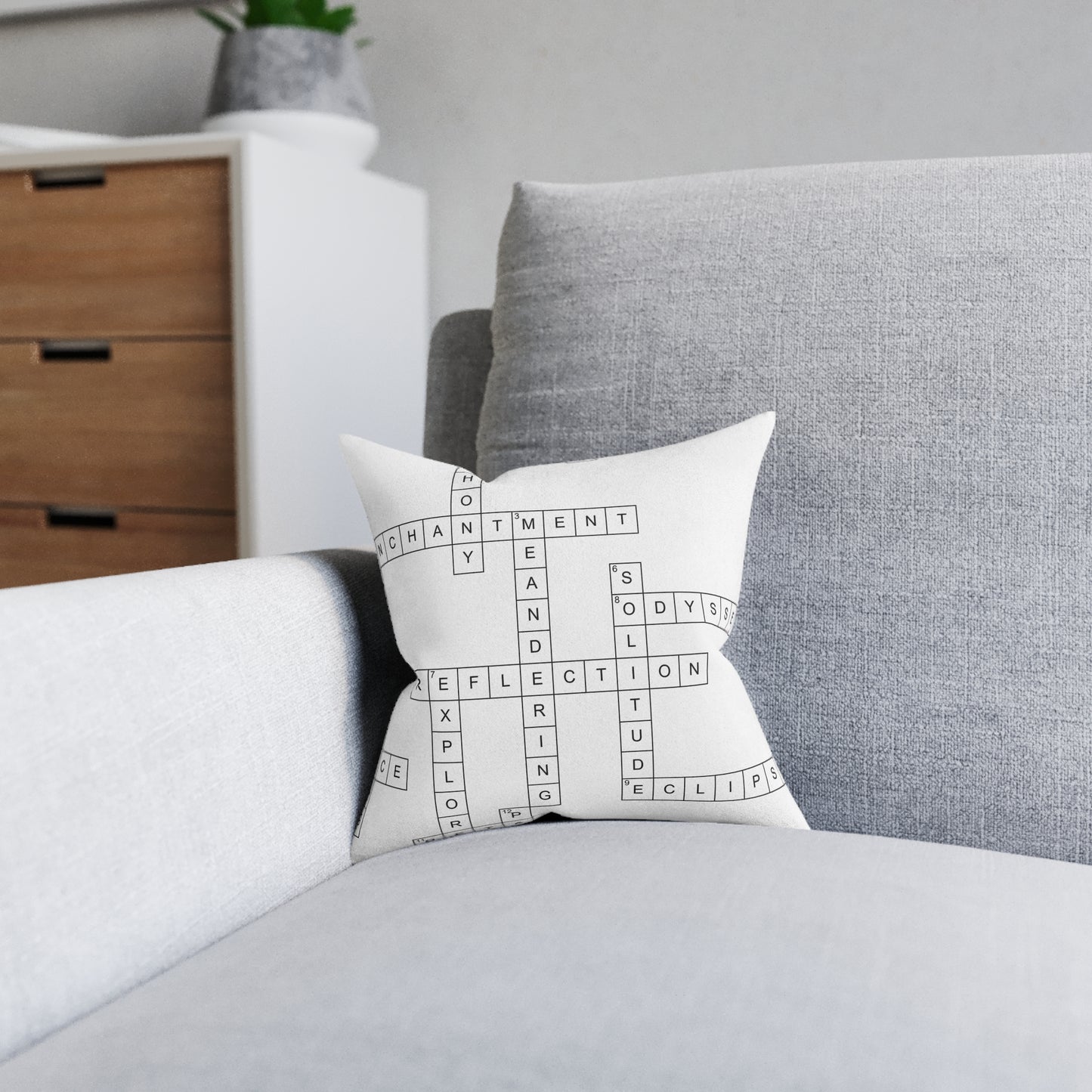 Love Frames Square Pillow, Cozy Home Decor, Gift for Couples, Engagement, Wedding Gift, Personalized Accent Cushion