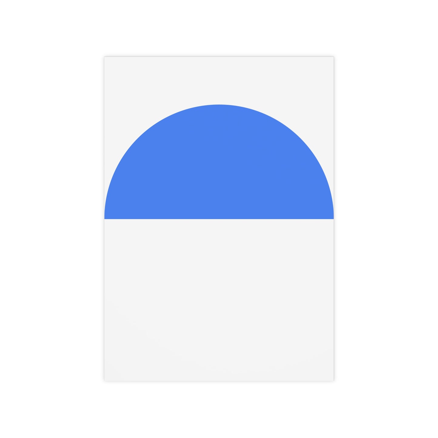 Modern Minimalist Art Prints, Abstract Home Decor, Wall Art for Living Room, Office Decor, Blue and White Posters