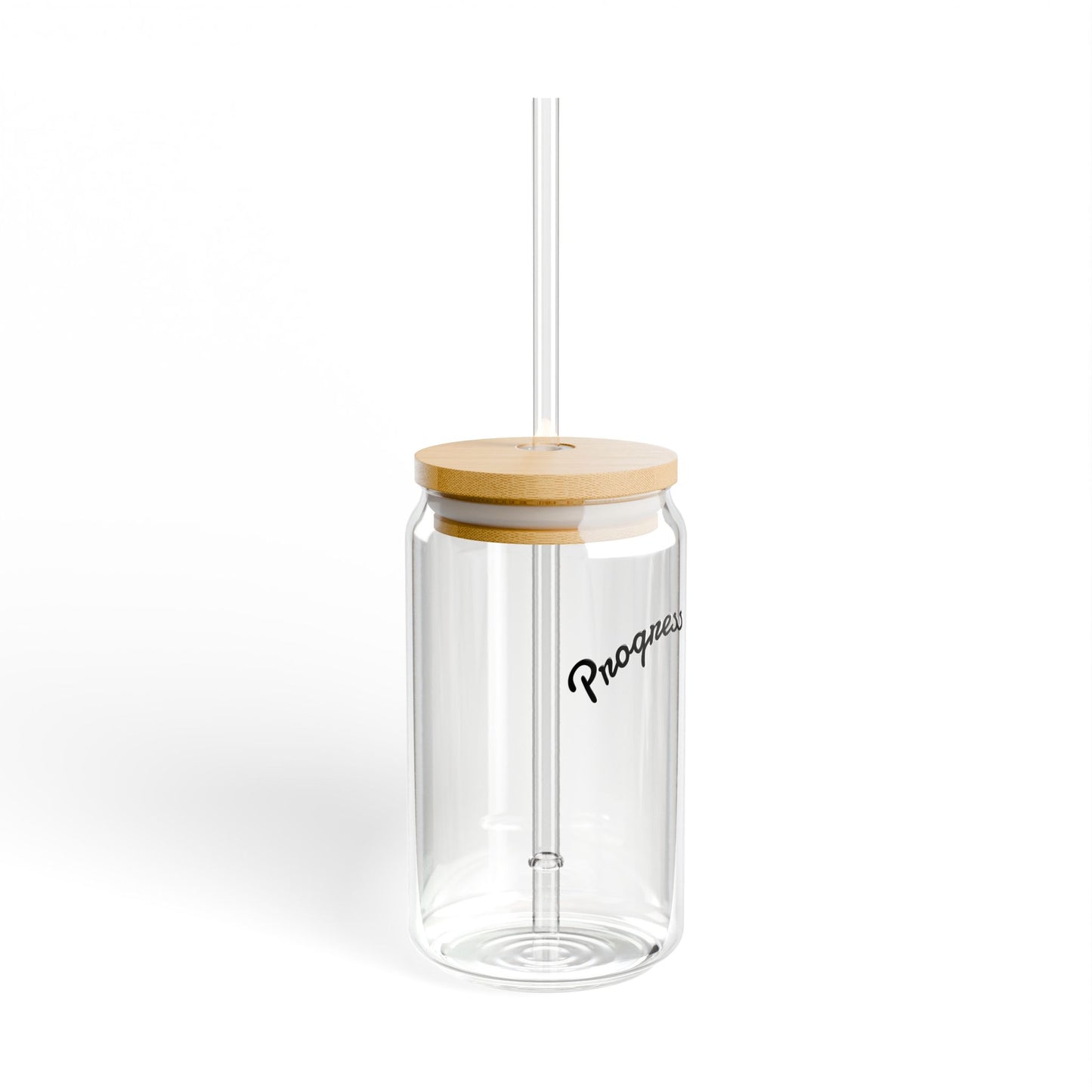Stylish Sipper Glass, 16oz - Eco-Friendly Drinkware for Parties, Gifts, or Daily Use, Perfect for Summer, Unique Home Decor