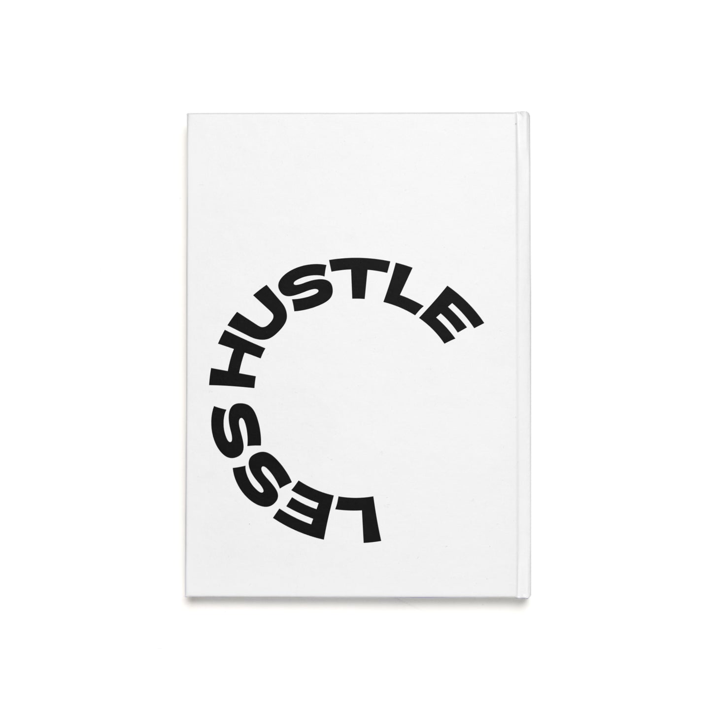 More Coffee, Less Hustle Hardcover Journal - Daily Planner, Motivation Notebook, Gift for Writers, Students, Desk Decor