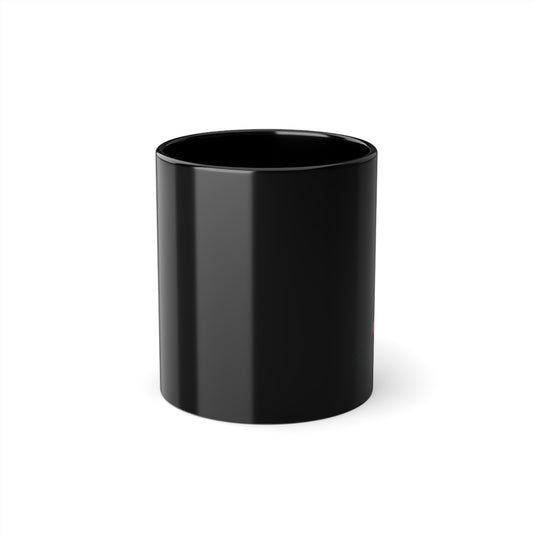 Elegant Black Coffee Mug | Minimalist Design for Coffee Lovers, Gift for Him/Her, Perfect for Birthdays, Office Use, and Home Decor