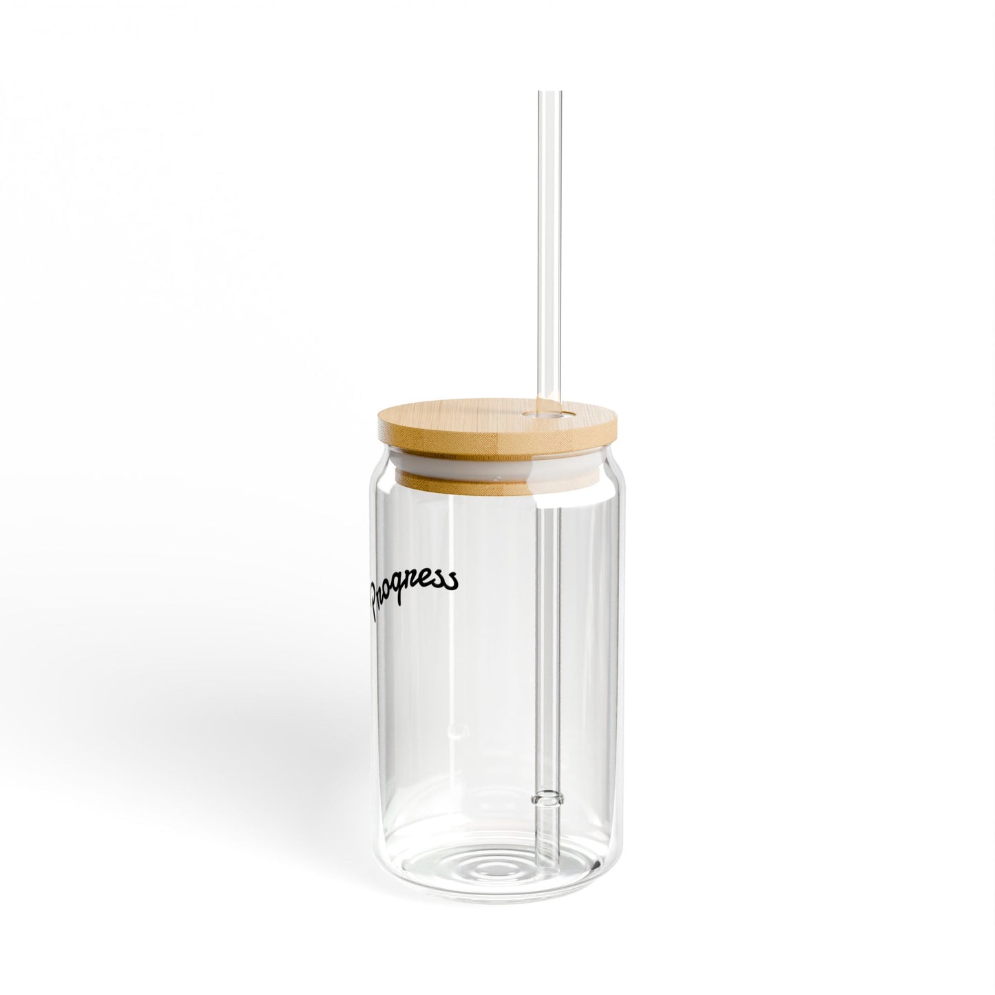 Stylish Sipper Glass, 16oz - Eco-Friendly Drinkware for Parties, Gifts, or Daily Use, Perfect for Summer, Unique Home Decor